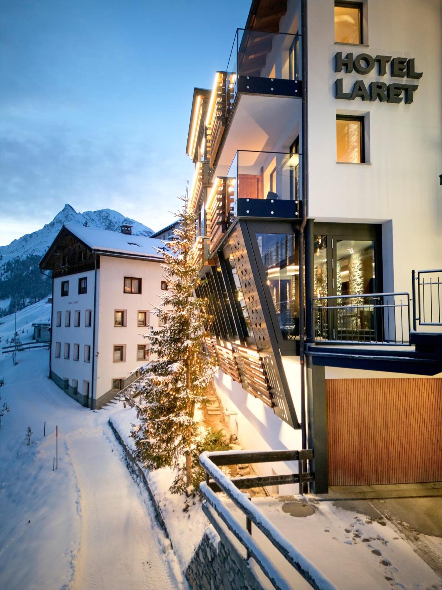 Laret Private Boutique Hotel - Adults Only Samnaun Exterior photo
